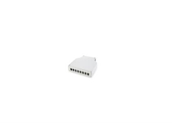 DIGITUS Hutschienen Spleissbox fuer 8 LCDX Kupplungen