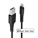 LINDY 3m USB an Lightning Kabel schwarz