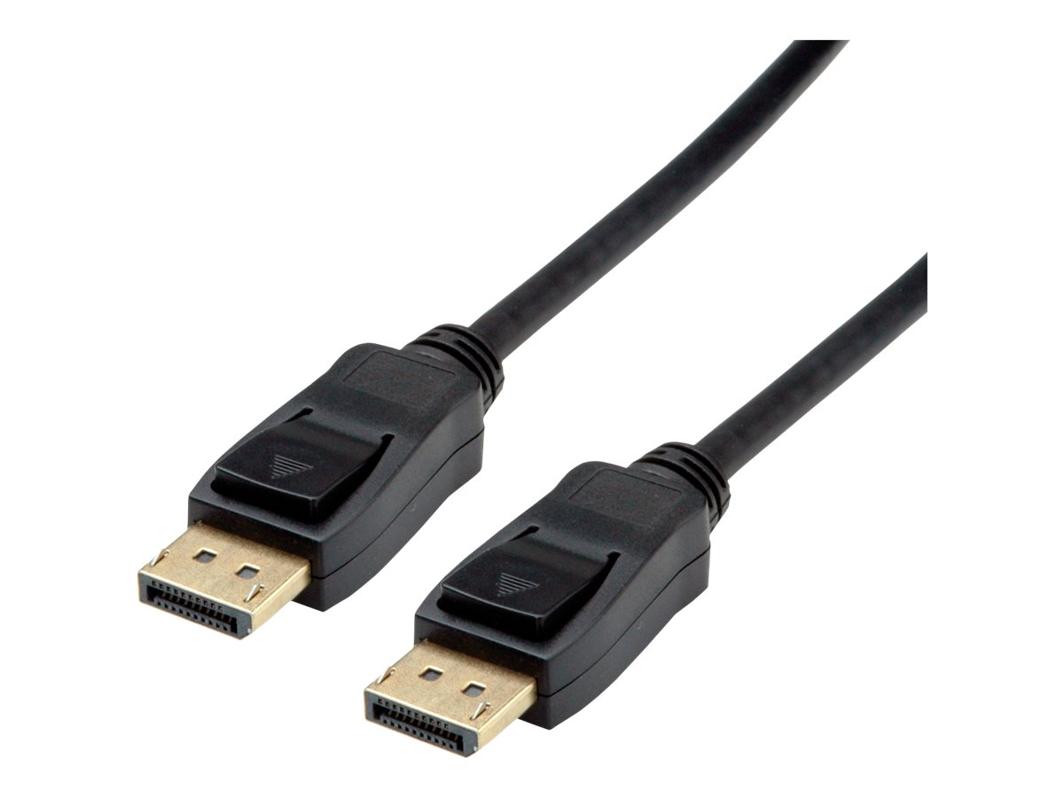 VALUE DisplayPort Kabel v1.4 DP ST - ST schwarz 3m