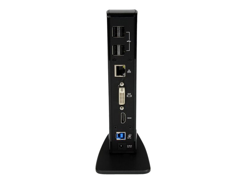 STARTECH.COM USB 3.0 Docking Station - Dual Monitor HDMI and DVI - Ethernet - Audio - Universal Docking Station - Port Replicator STARTECH.COM USB 3.0 Docking Station - Dual Monitor HDMI and DVI - Ethernet - Audio - Universal Docking Station - Port Replicator