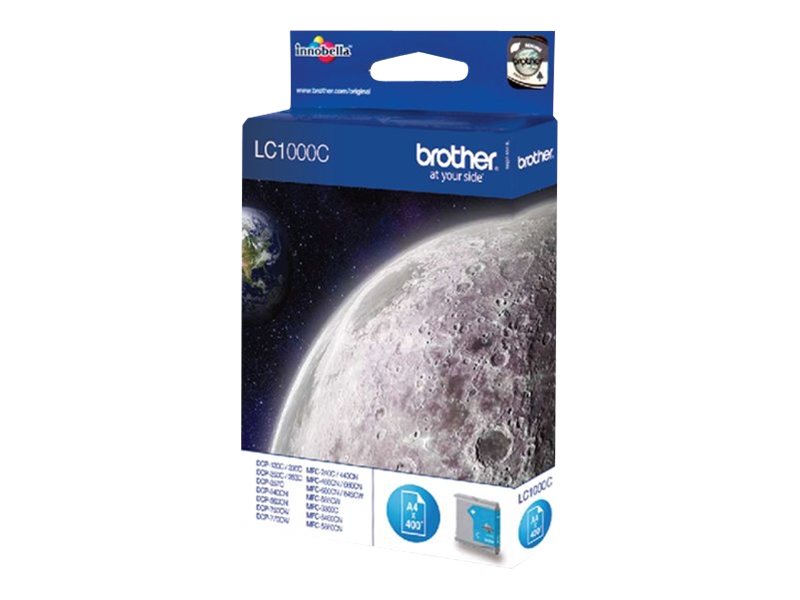 LC1000C BROTHER DCP Tinte cyan 400Seiten LC1000C BROTHER DCP Tinte cyan 400Seiten