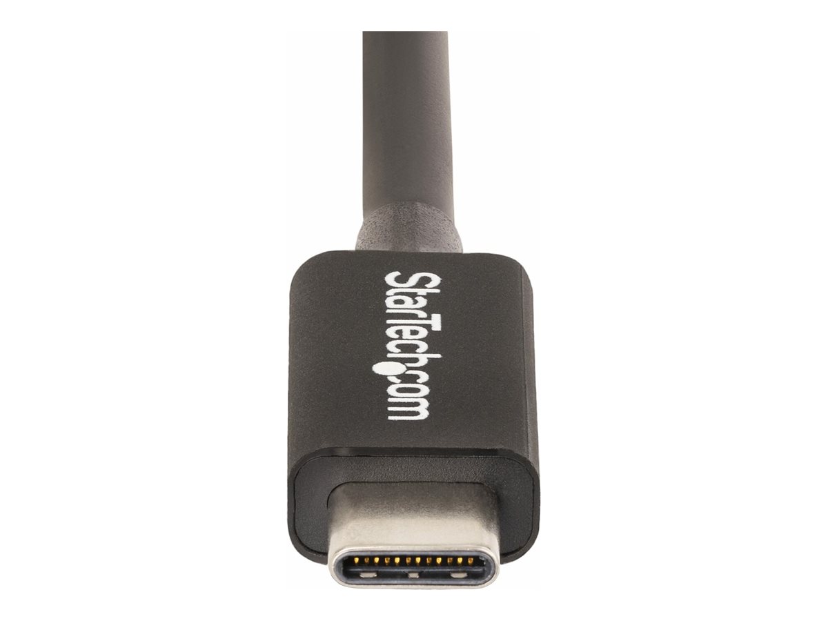 STARTECHCOM 50cm Thunderbolt 4 Kabel 40Gbits 100W PD 4K8K Video Intelzertifiziert USB4Thunderbolt 3USB CDisplayPort Kompatibe