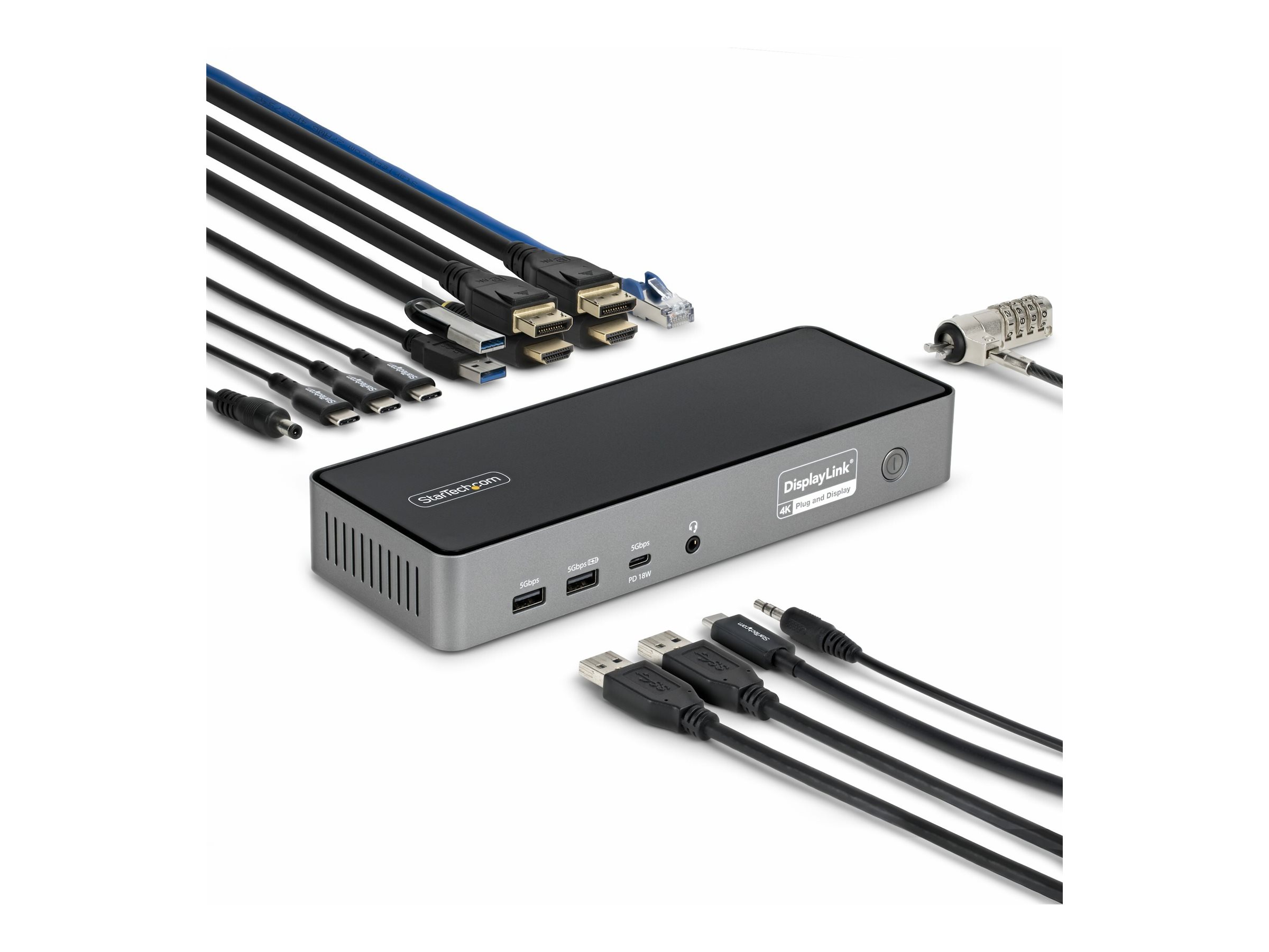 StarTech.com Dockingstation 3X Monitor
