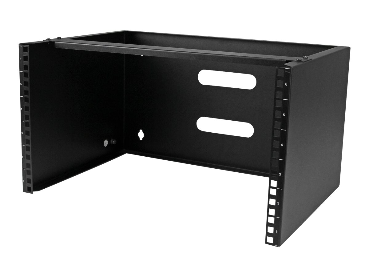 STARTECH.COM 6U 12in Deep Wall Mounting Bracket for Patch Panel