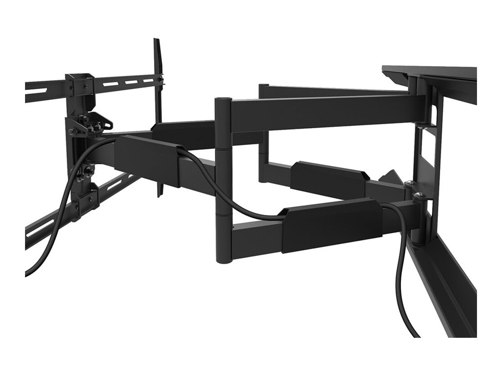 NEOMOUNTS WL40-550BL18 Wallmount Full motion 3 pivots 109,22-190,5cm 43-75Zoll Max 45kg VESA max 800x400 Dist 5,5-71cm Bl