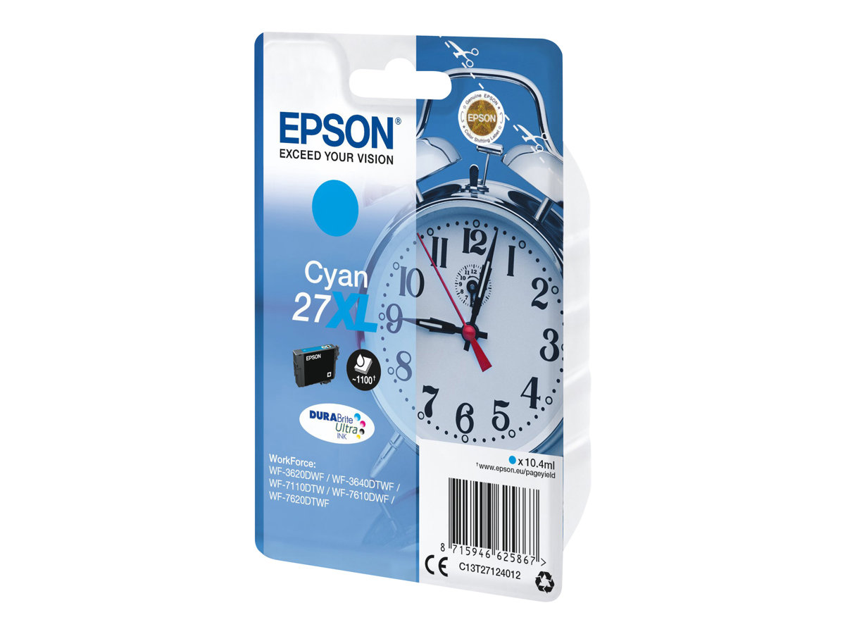 C13T27124012 EPSON WF Tinte cyan HC 1100