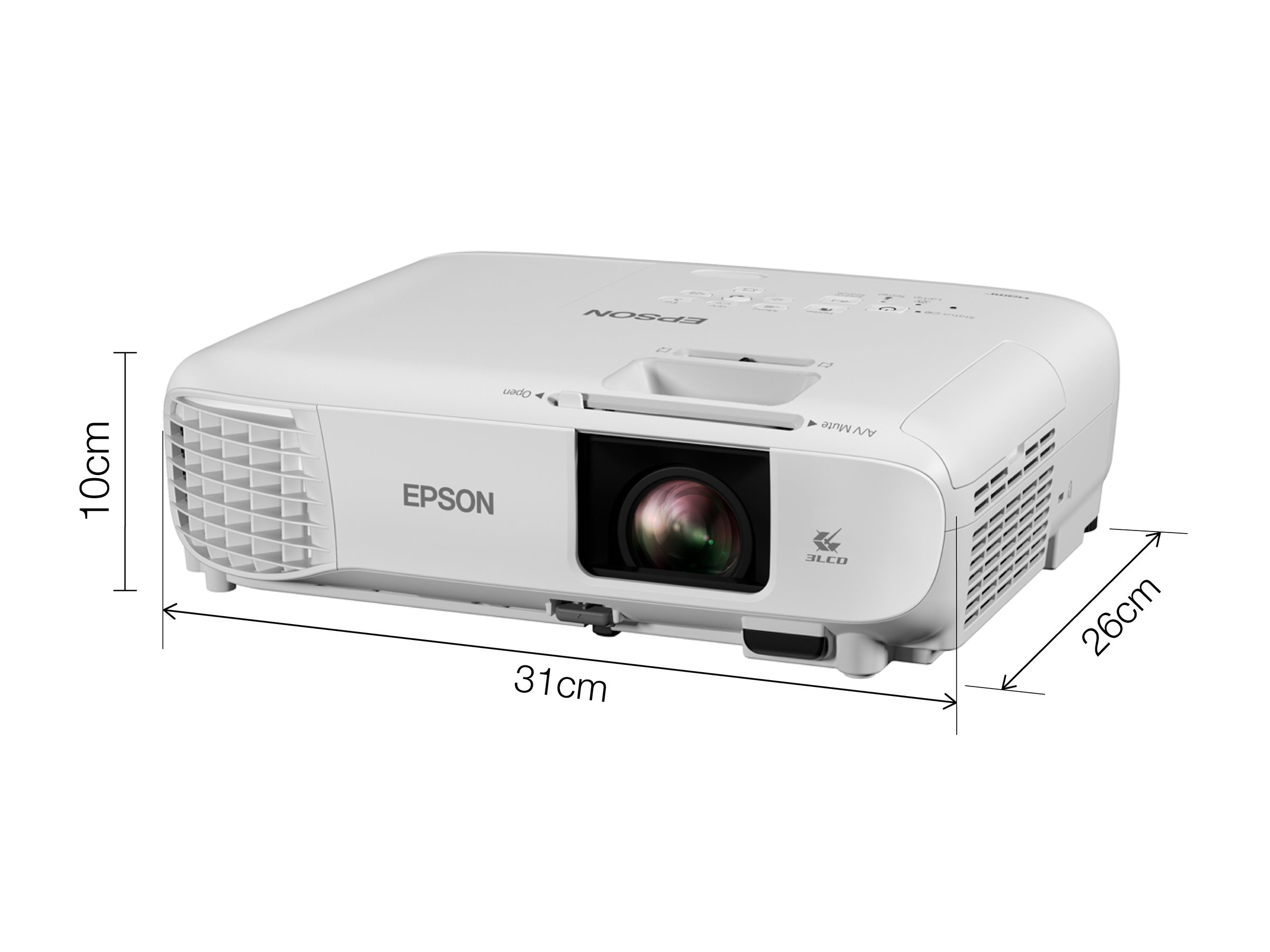 EPSON EB-FH06, 3LCD Full HD-Beamer, 3.500 ANSI-Lumen EPSON EB-FH06, 3LCD Full HD-Beamer, 3.500 ANSI-Lumen