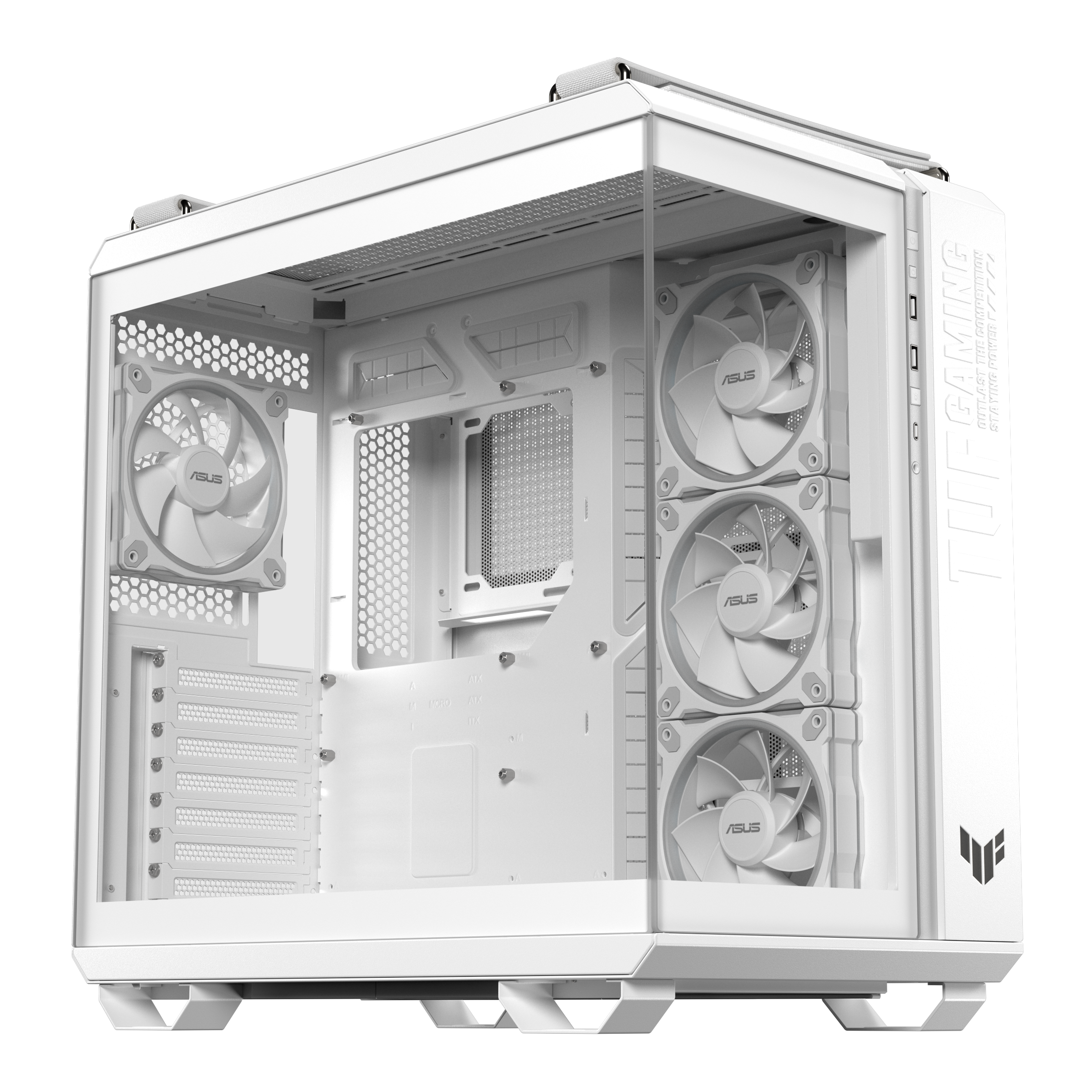 ASUS TUF GAMING GT502 HORIZON TG ARGB WHITE