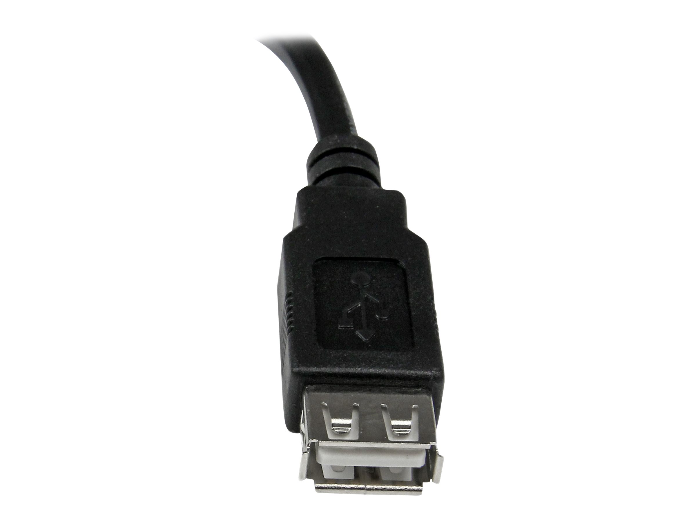 STARTECH.COM 6in USB 2.0 Extension Adapter Cable A to A - M/F STARTECH.COM 6in USB 2.0 Extension Adapter Cable A to A - M/F