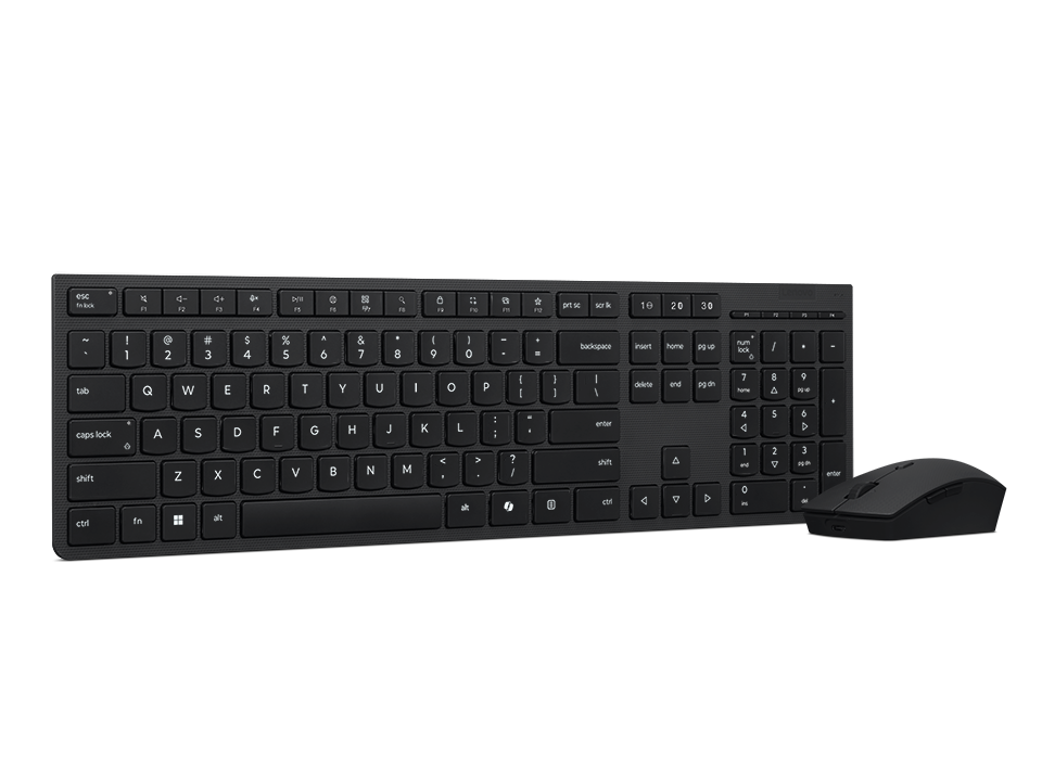 Lenovo Professional Tastatur-und-Maus-Set full size kabellos