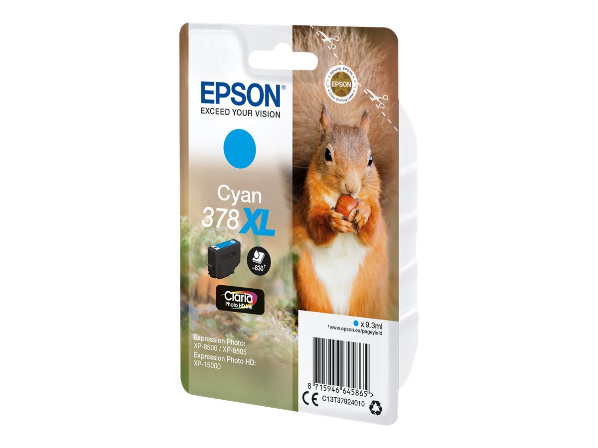C13T37924010 EPSON XP Tinte cyan HC 830