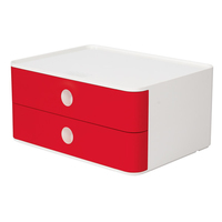 HAN Schubladenbox Smart Box ALLISON rot 1120-17, DIN A5 mit 2 Schubladen HAN Schubladenbox Smart Box ALLISON rot 1120-17, DIN A5 mit 2 Schubladen