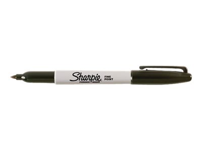 Sharpie Permanentmarker schwarz 0,9 mm, 2 St. Sharpie Permanentmarker schwarz 0,9 mm, 2 St.