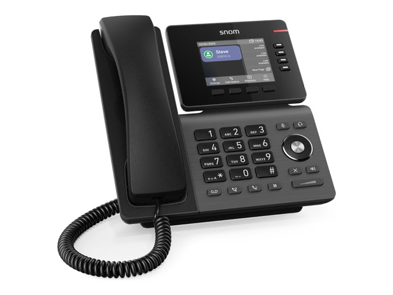 Snom D810W VoIP‑Telefon Rufnummernanzeige Wi‑Fi