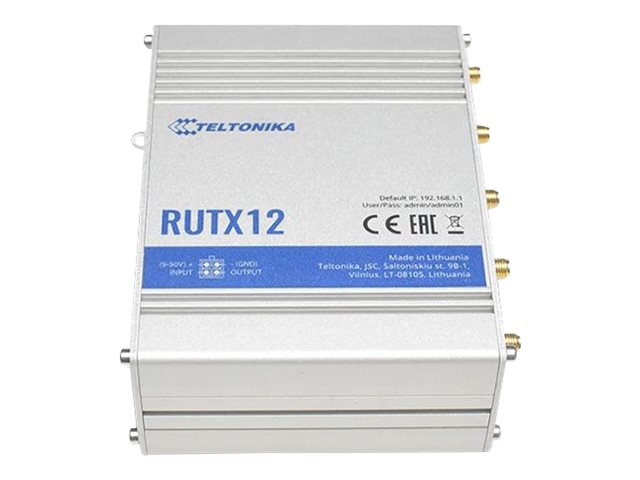 TELTONIKA NETWORKS RUTX12 DUAL SIM 4G/LTE Router
