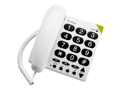 doro PhoneEasy 311c Schnurgebundenes Telefon weiÃ