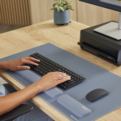 Fellowes Breyta Tastatur-Handgelenkauflage 6x47cm Blau