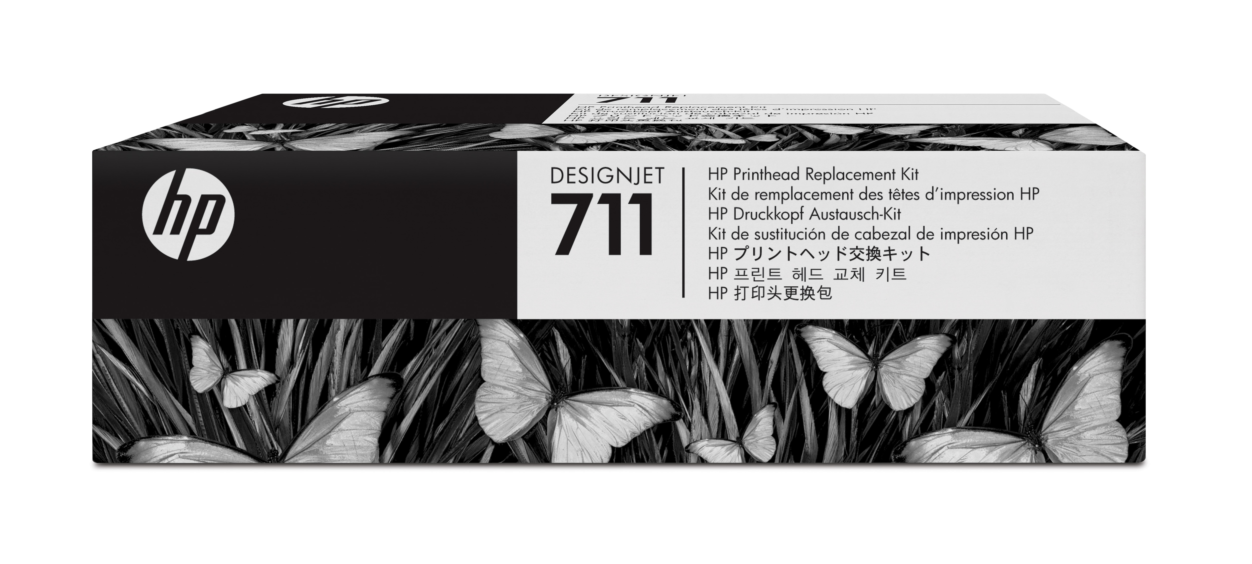 HP 711 C1Q10A Schwarz Cyan Magenta