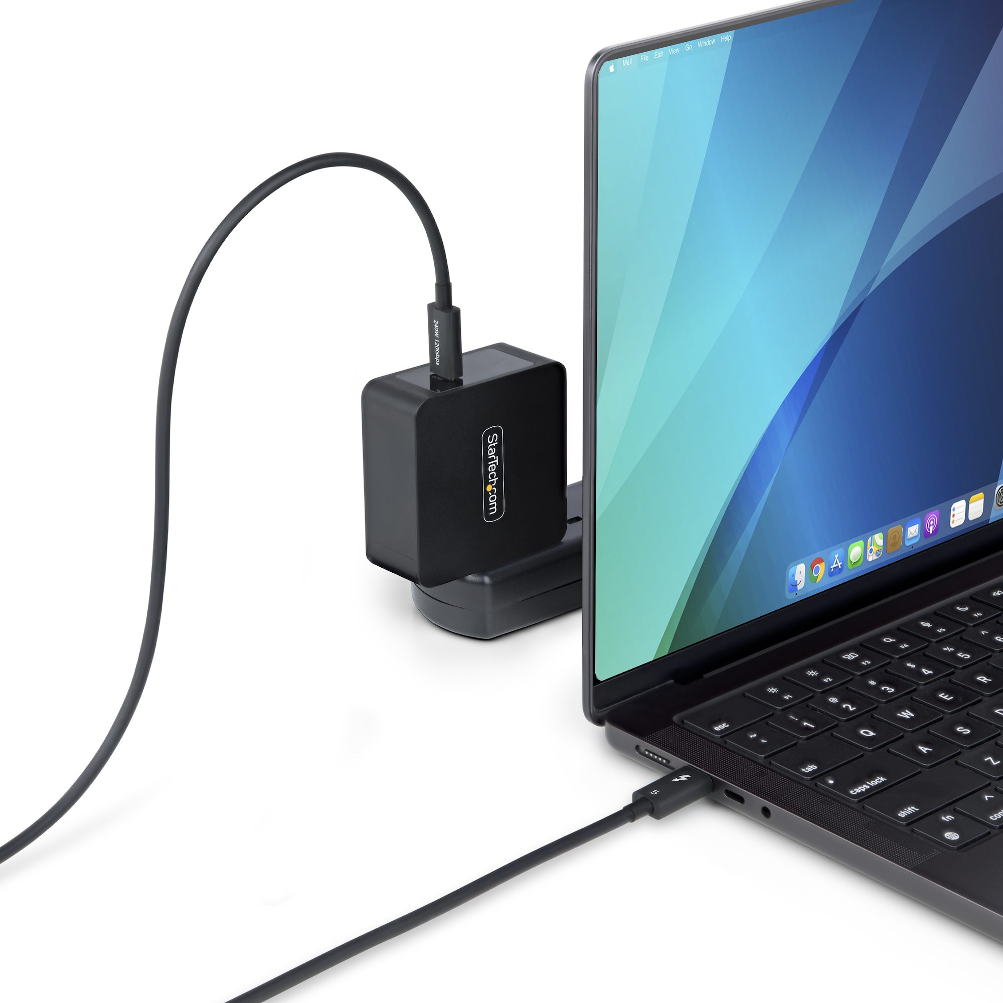 StarTech.com Thunderbolt‑Kabel 50cm Weiß 240W