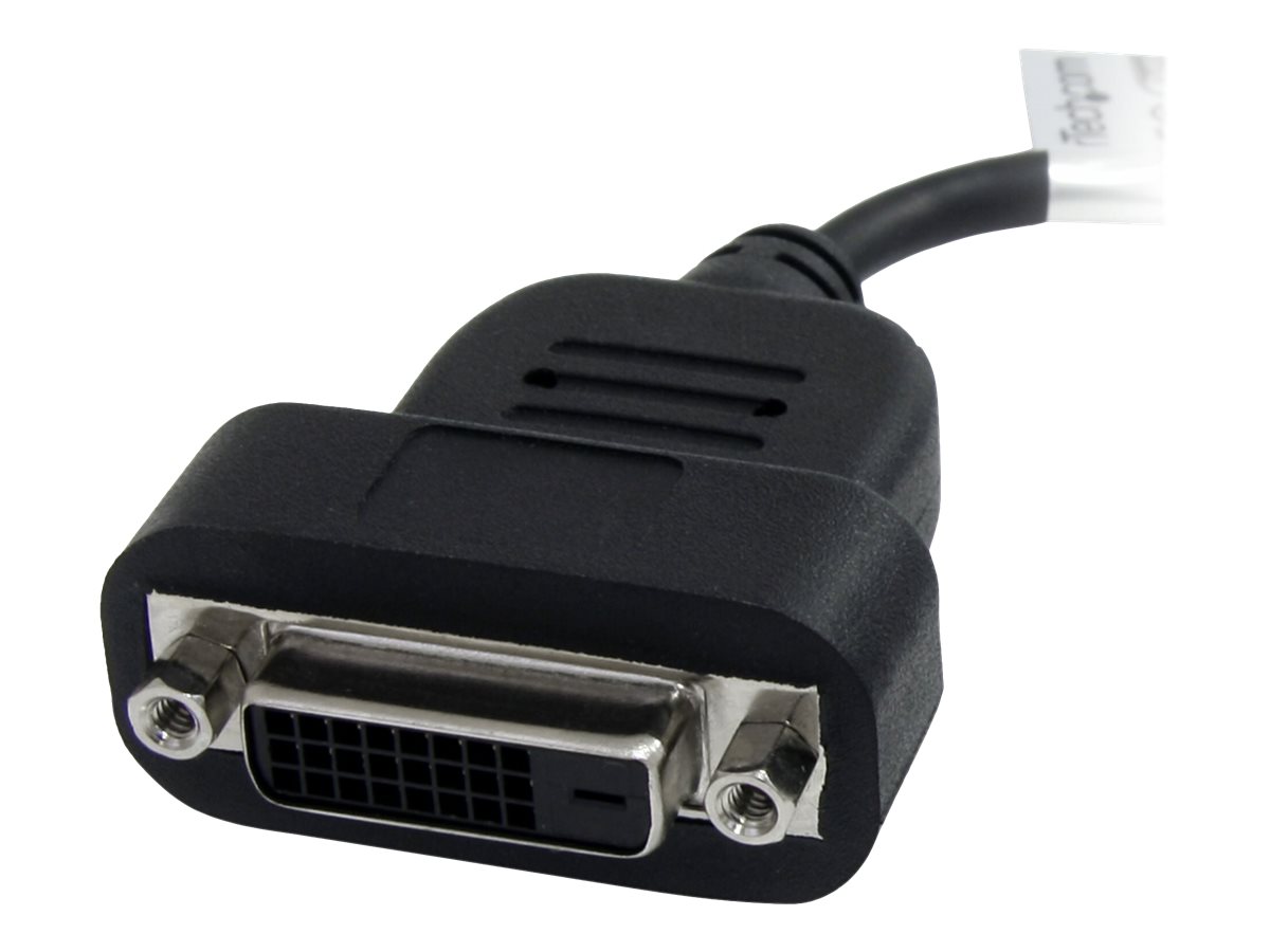 STARTECH.COM Aktiver DisplayPort auf DVI-D Adpater - DP zu DVI Single Link Konverter Stecker/Buchse - 1920x1200