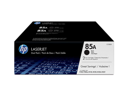 HP 85A (CE285AD) schwarz Tonerkartuschen, 2er-Set HP 85A (CE285AD) schwarz Tonerkartuschen, 2er-Set