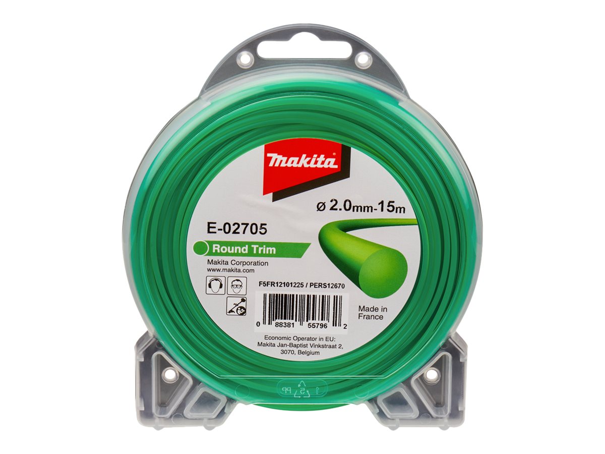 makita E-02705 Mähfaden 2,0 mm x 15,0 m makita E-02705 Mähfaden 2,0 mm x 15,0 m