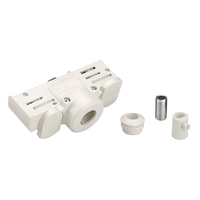 SLV Stromschienenadapter EUTRAC 3Phasen weiss