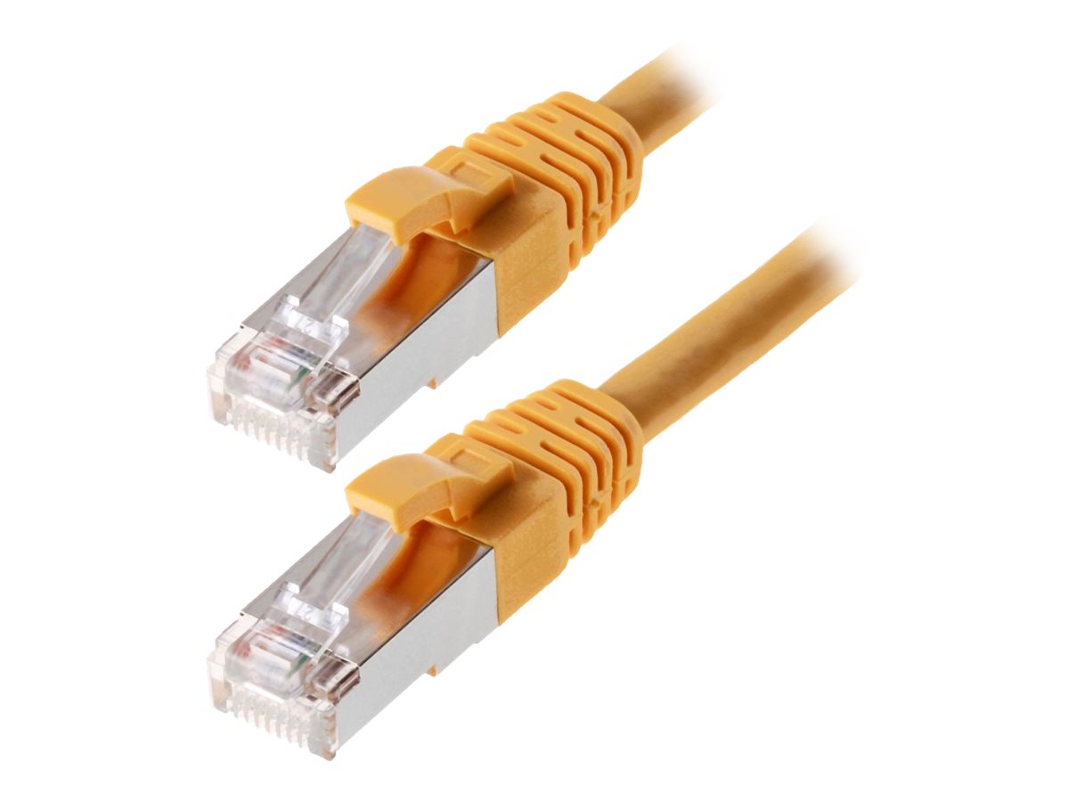 helos Patchkabel SF/UTP Cat 5e gelb 0,5 m helos Patchkabel SF/UTP Cat 5e gelb 0,5 m