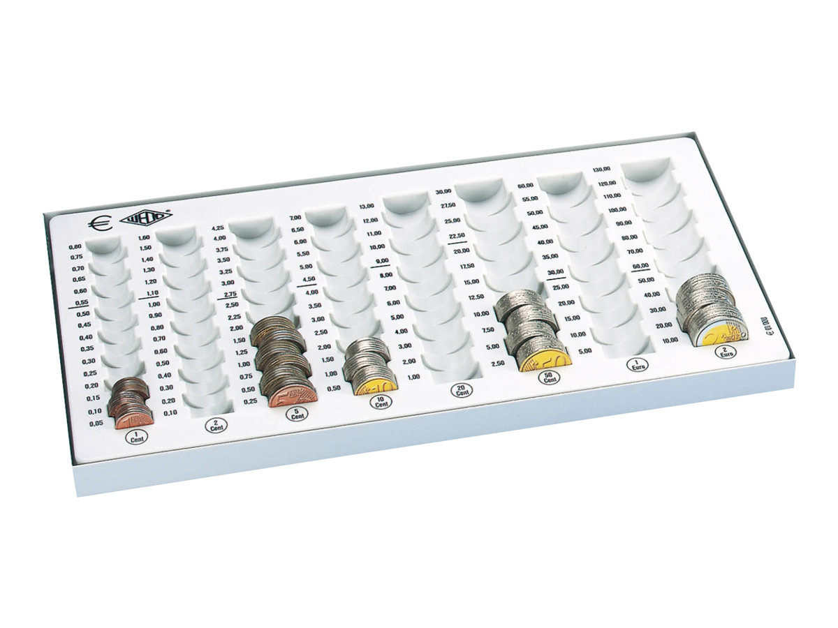 WEDO Zaehlbrett lichtgrau Metall-Gehaeuse WEDO Zaehlbrett lichtgrau Metall-Gehaeuse