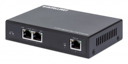 Intellinet 2-Port Gigabit Ultra PoE Extender 100m
