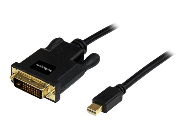 StarTech.com 1,8m Mini DisplayPort auf DVI Kabel (Stecker/Stecker) - mDP zu DVI Adapter / Konverter für PC / Mac - 1920x1200 - Schwarz - DisplayPort-Kabel - 1.82 m