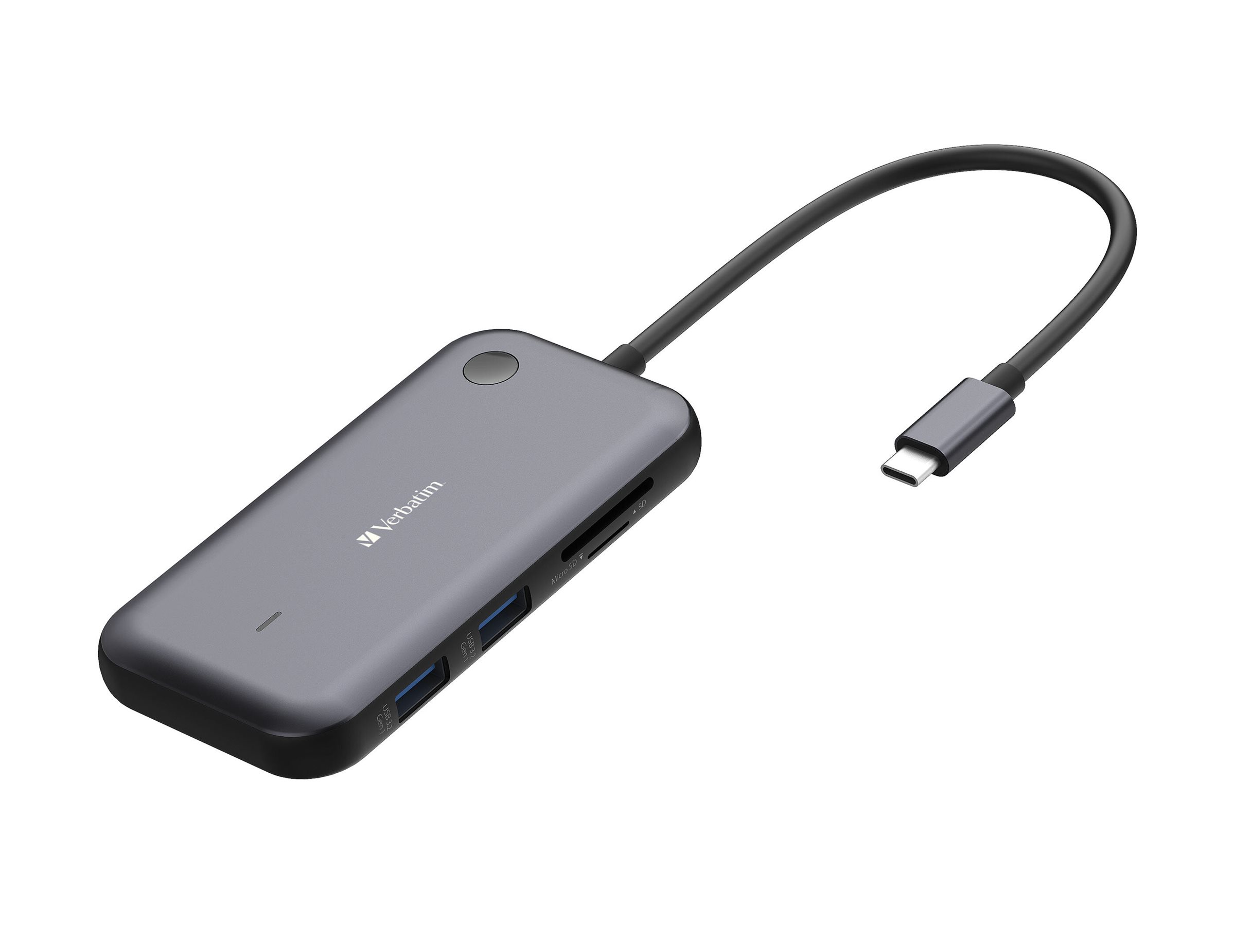 Verbatim USB-C-Wireless-Display-Adapter 1080P mit Hub WDA-01 Verbatim USB-C-Wireless-Display-Adapter 1080P mit Hub WDA-01