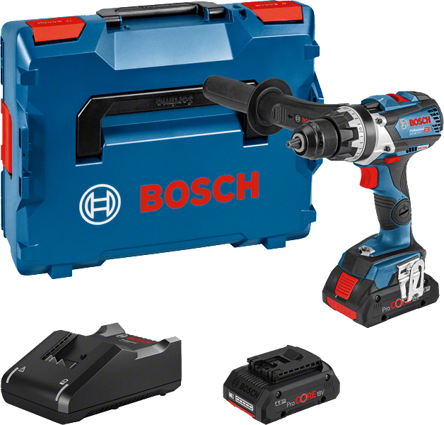 BOSCH Professional GSR 18V110 C AkkuBohrschrauberSet 18,0 V, mit 2 Akkus