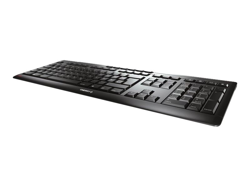 CHERRY STREAM wireless Tastatur kabellos schwarz