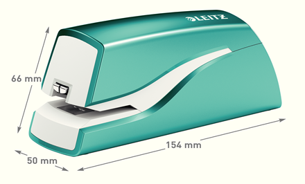 Esselte Leitz WOW NeXXt 5566 elektrohefter eisblau-metallic