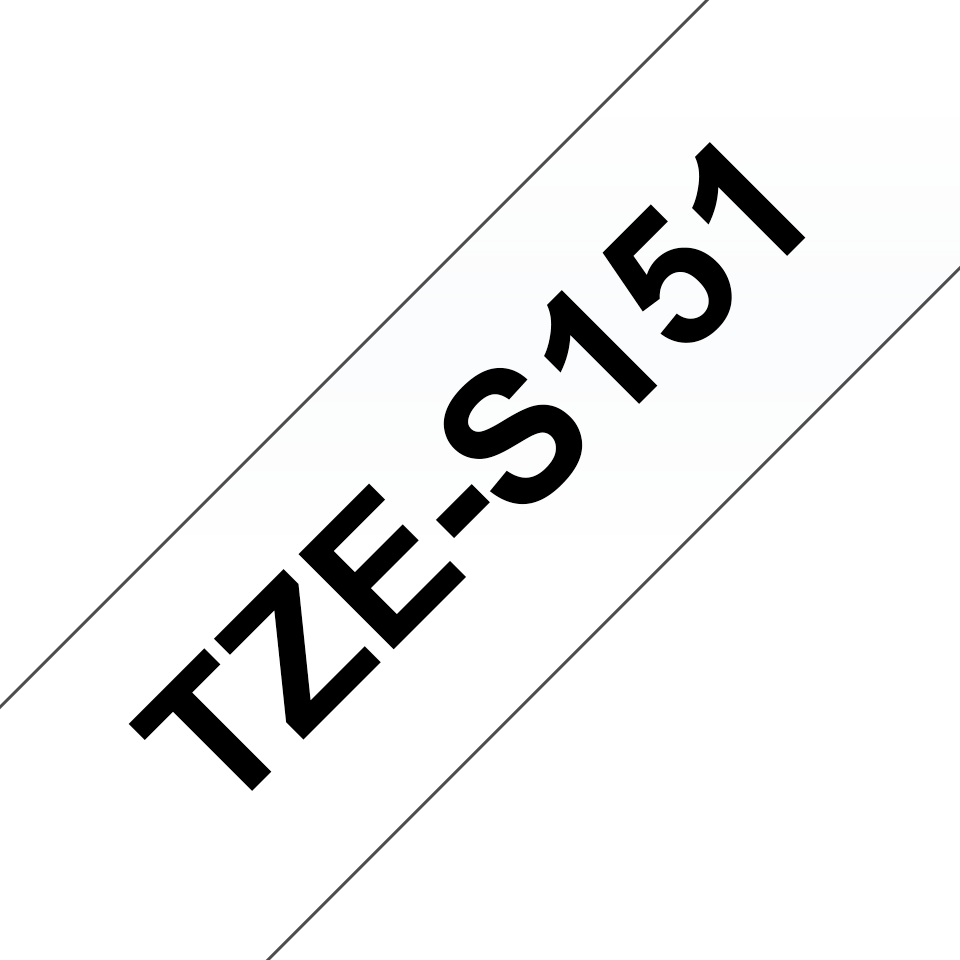 TZES151 BROTHER PT Schriftband 24mm klar