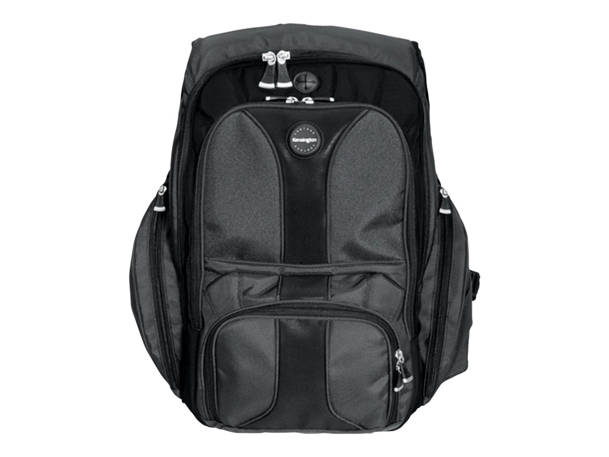 KENSINGTON Contour Backpack Nylon SnugFit schwarz fuer Notebooks bis max 40,6cm 16Zoll