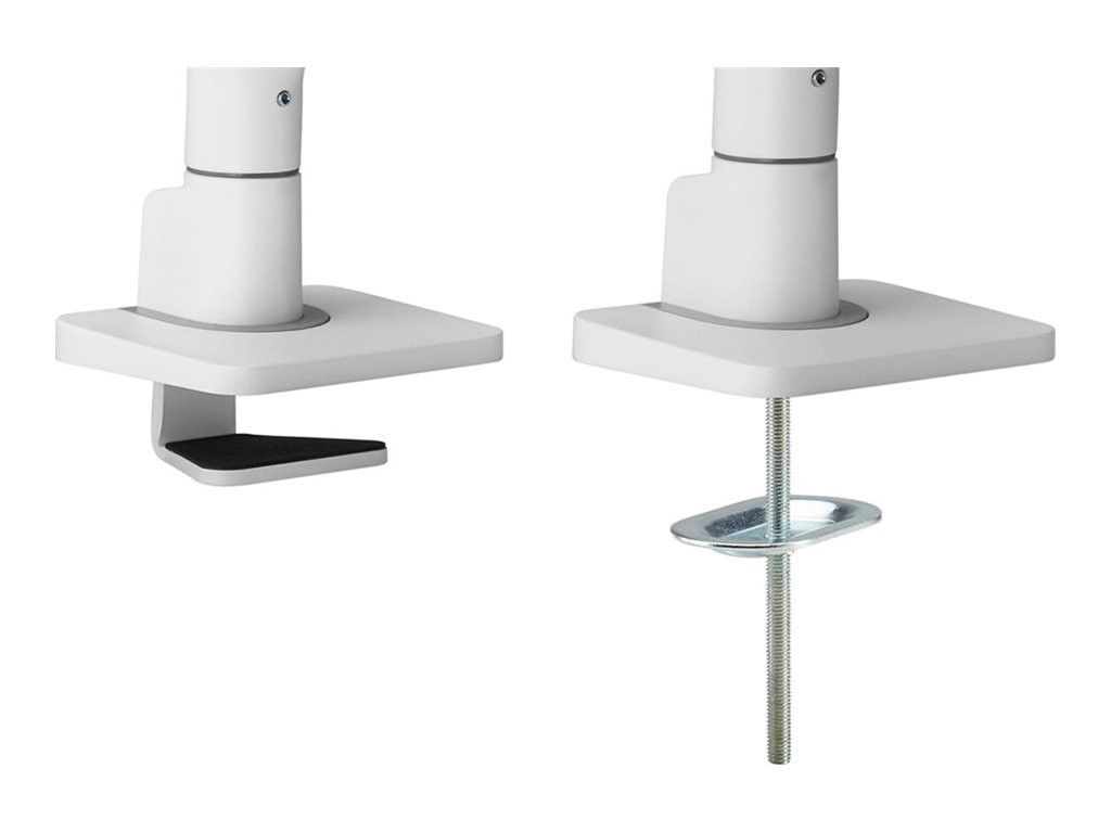 NEOMOUNTS Next One Desk Mount double display crossbar topfix clamp/grommet