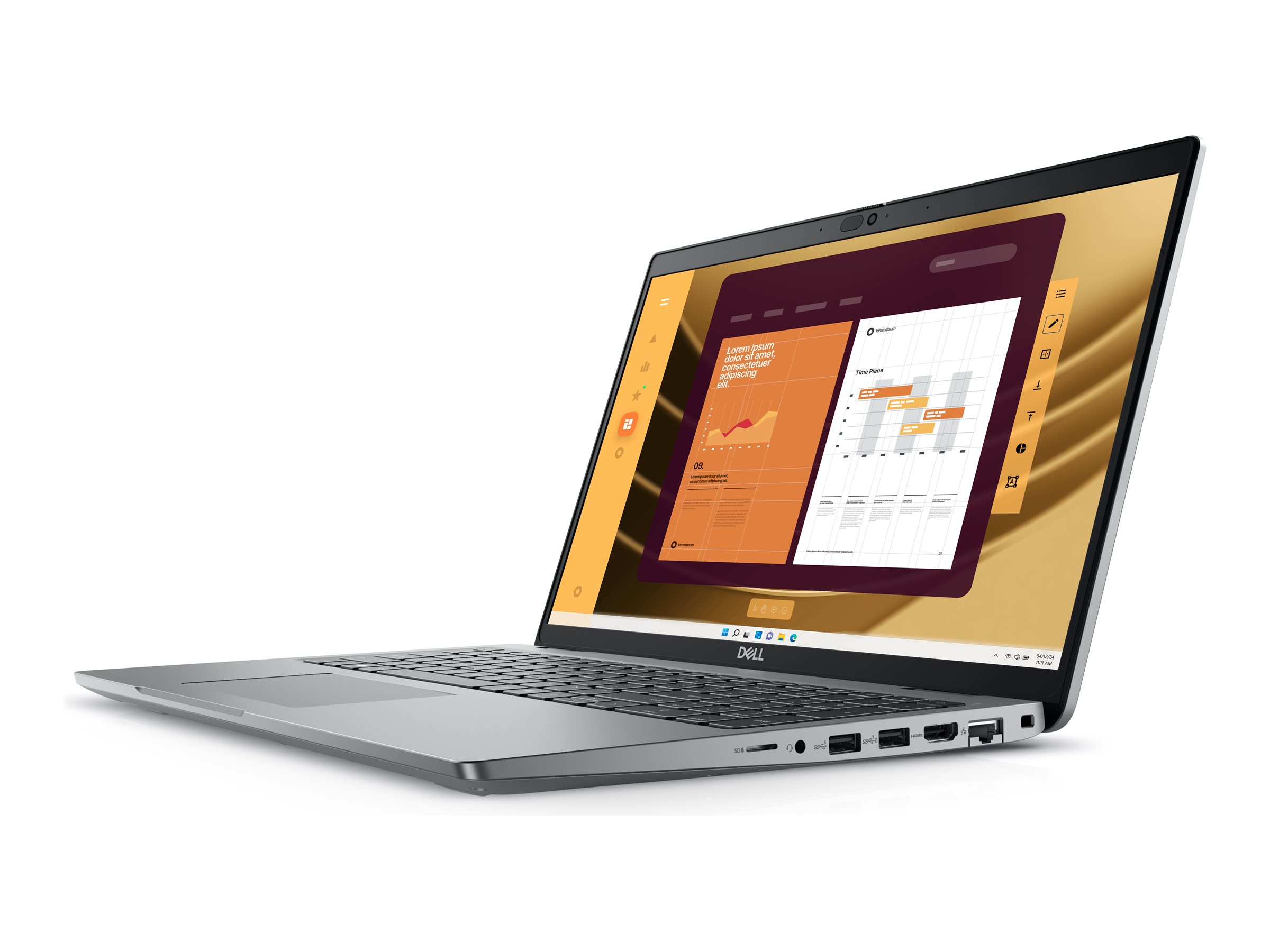 DELL Latitude 5550 Ultra 5 125U 39,62cm 15,6Zoll FHD 16GB 512GB SSD IR Cam & Mic SmtCd 3 Cell WLAN Backlit Kb W11P 1Y Basic Onsite