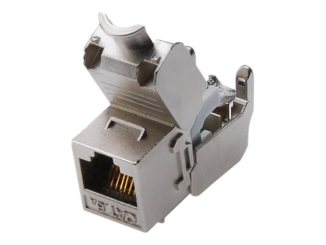 DIGITUS Keystone Modul Cat6 RJ45 250 MHz geschirmt werkzeugfreier Montageanschluss