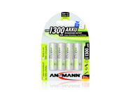 4 ANSMANN Akkus maxE Mignon AA 1.300 mAh
