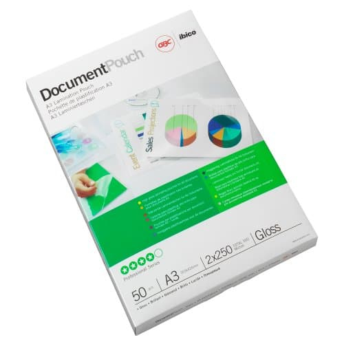 GBC Laminierfolien glänzend für A3 250 micron, 50 St