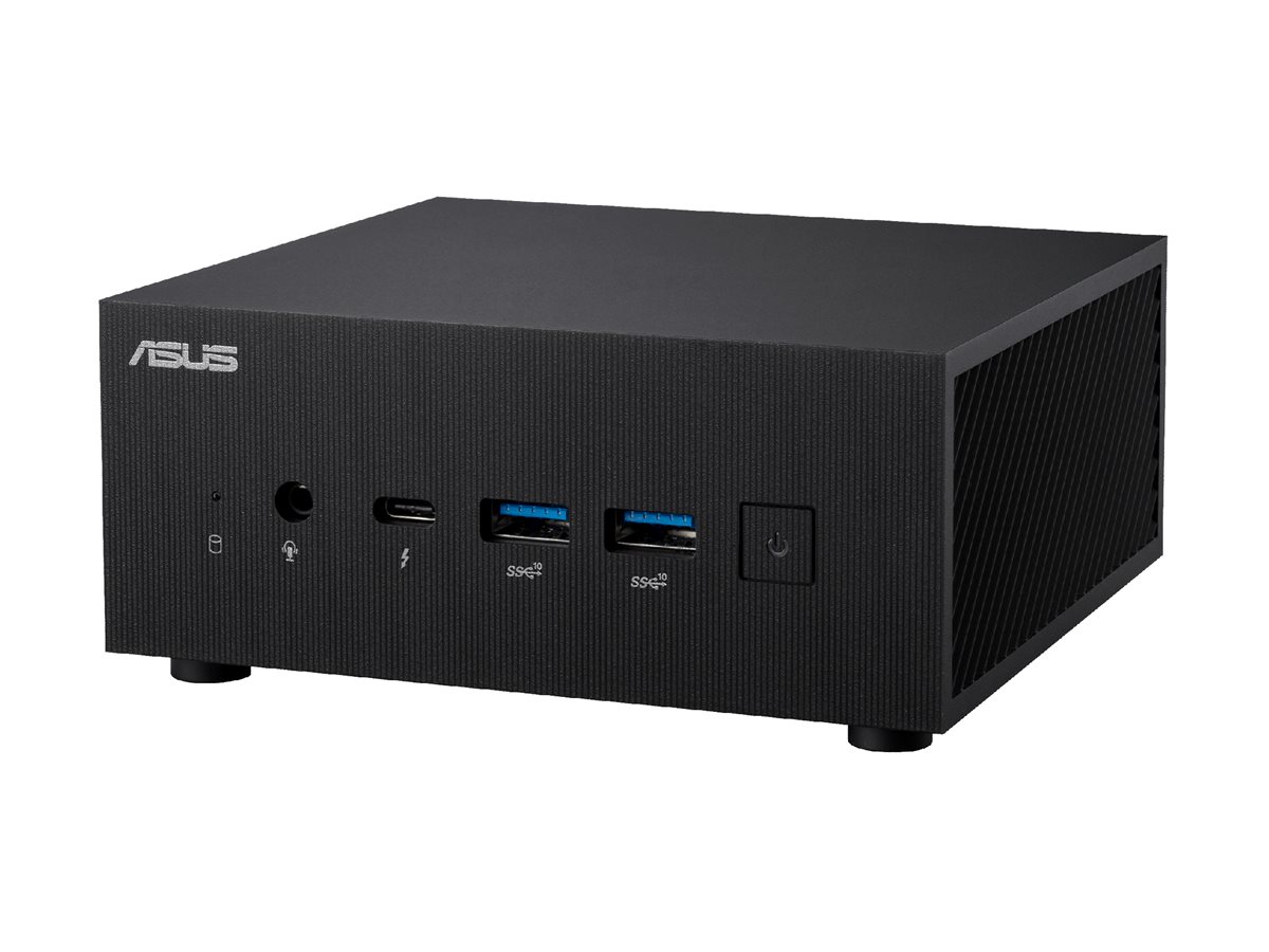 ASUS ExpertCenter PN64 BB7004MDE1 - Barebone - Mini-PC - 1 x Core i7 13700H / 3.7 GHz - RAM 0 GB - Intel Iris Xe Grafikkarte - 1GbE, 2.5GbE, Bluetooth 5.2, Wi-Fi 6E - WLAN: Bluetooth 5.2, 802.11a/b/g/n/ac/ax (Wi-Fi 6E)