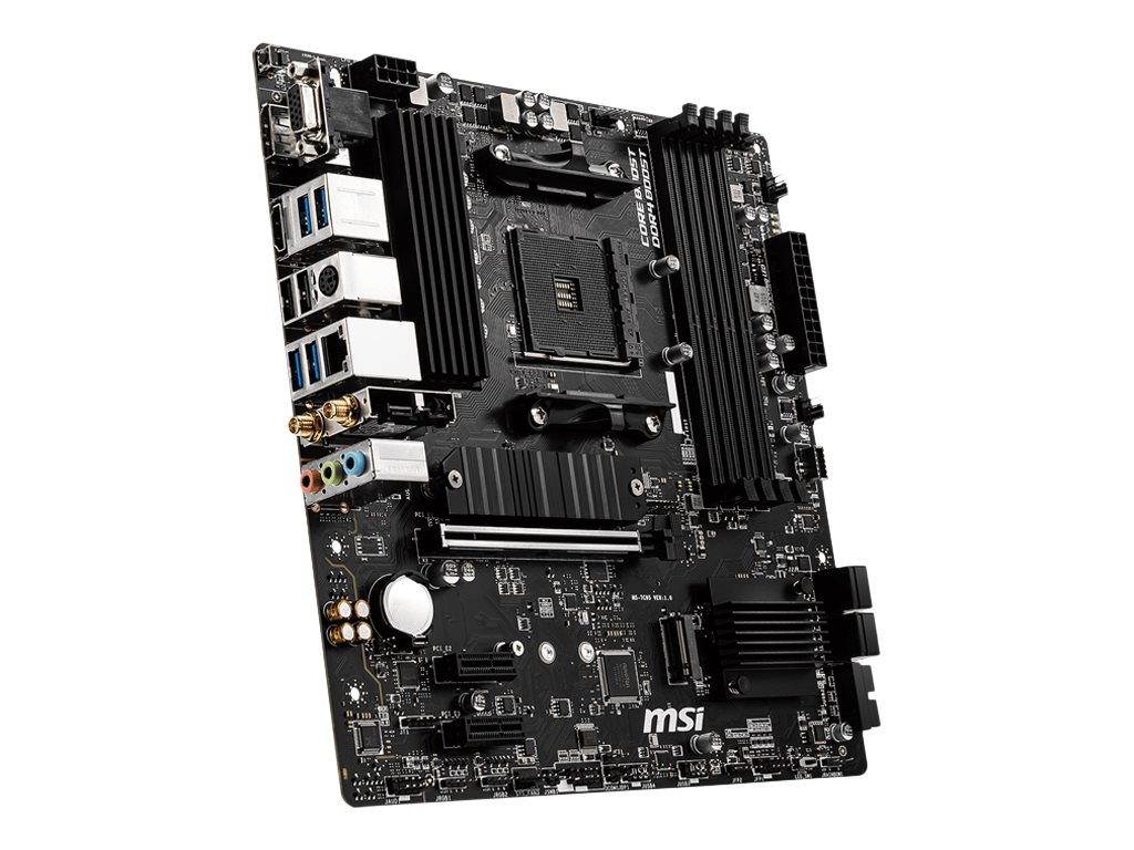 MSI B550M PRO-VDH WIFI M-ATX AMD Socket AM4 Dual Channel DDR4 MSI B550M PRO-VDH WIFI M-ATX AMD Socket AM4 Dual Channel DDR4