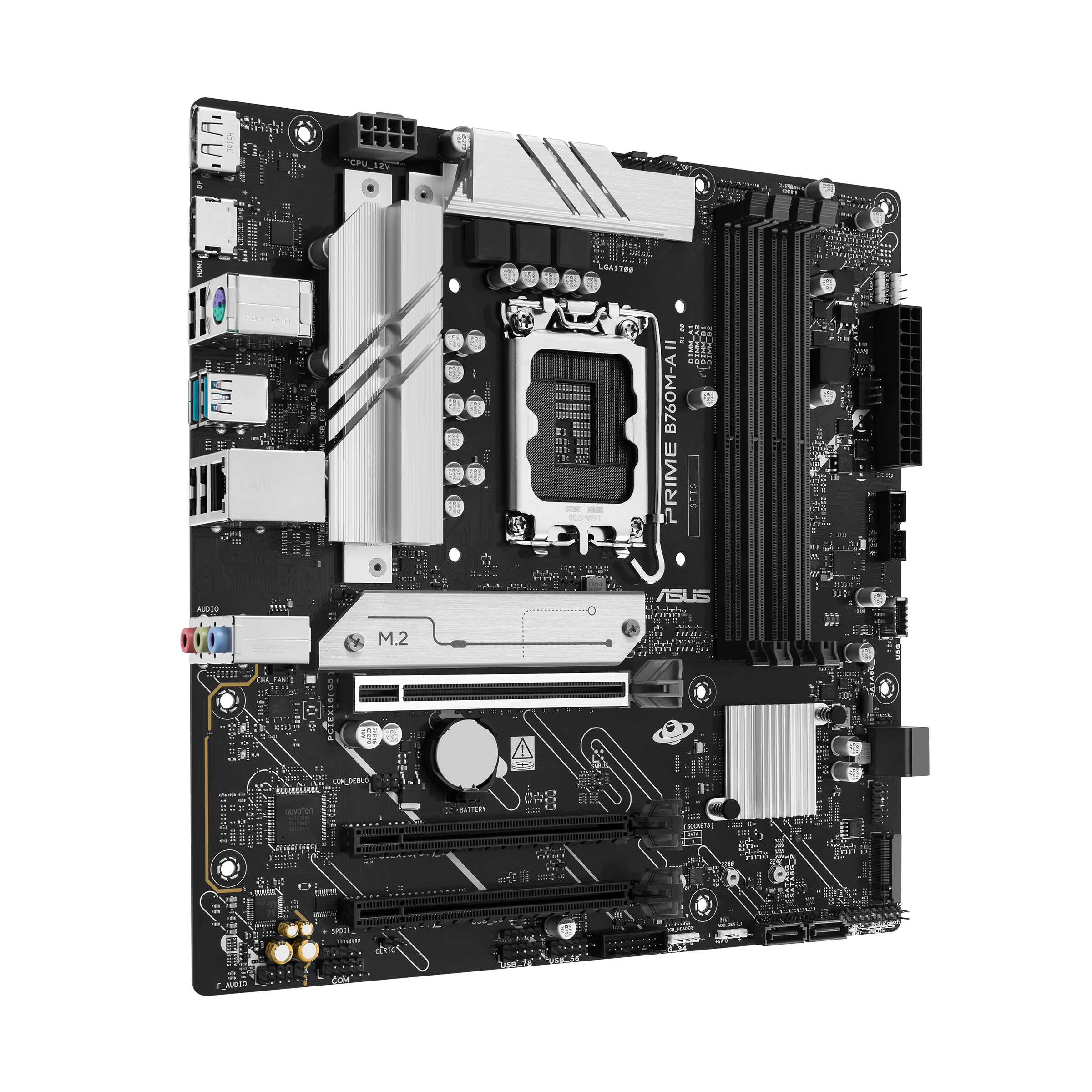 ASUS PRIME B760MA IICSM LGA 1700 mATX motherboard DDR5 PCIe 50 1xHDMI 1xDP 2xM2 4xSATA