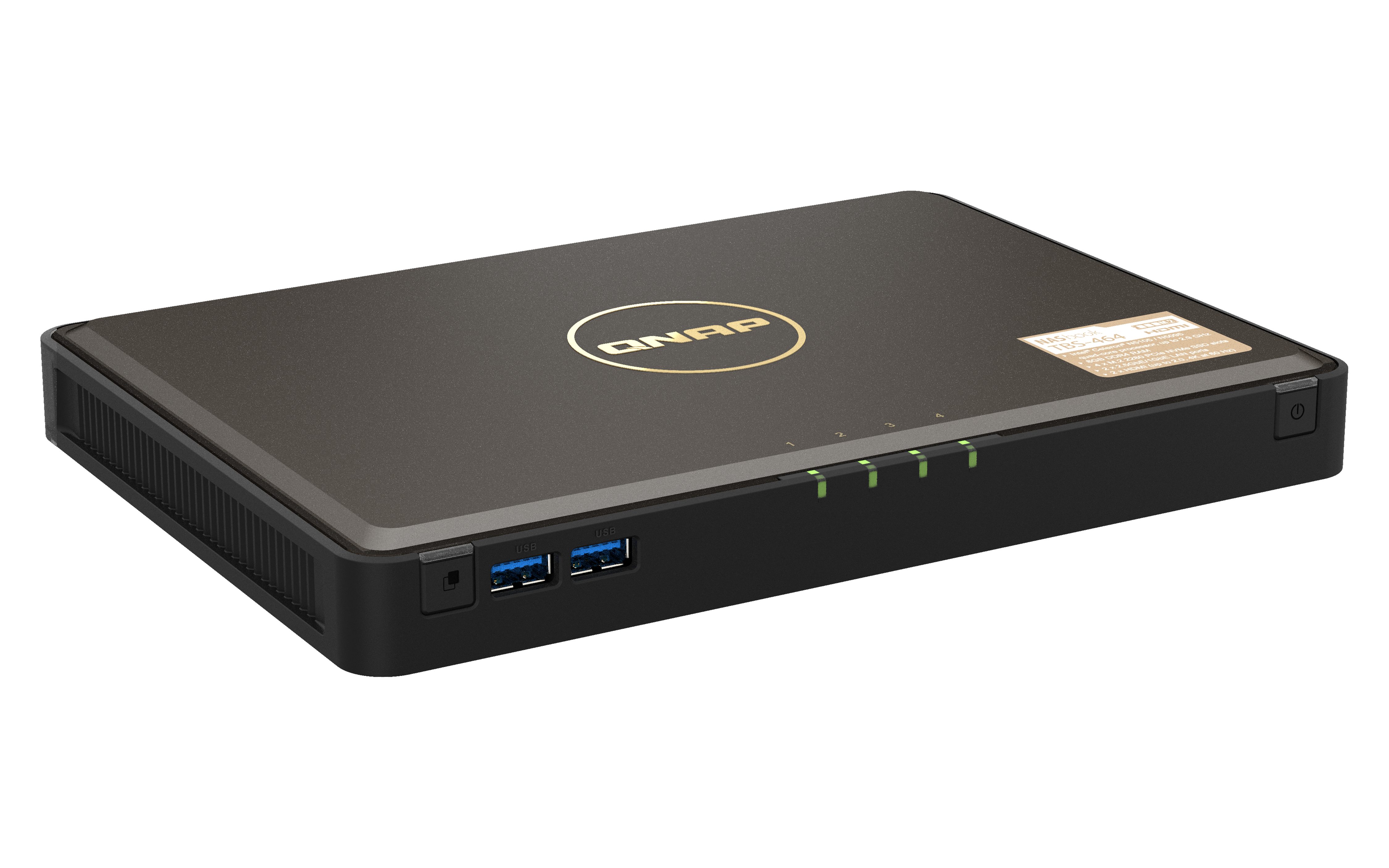 QNAP TBS4648G Intel Celeron N5105N5095 quadcore 15GHz processor burst up to 29GHz 8GB DDR4 RAM