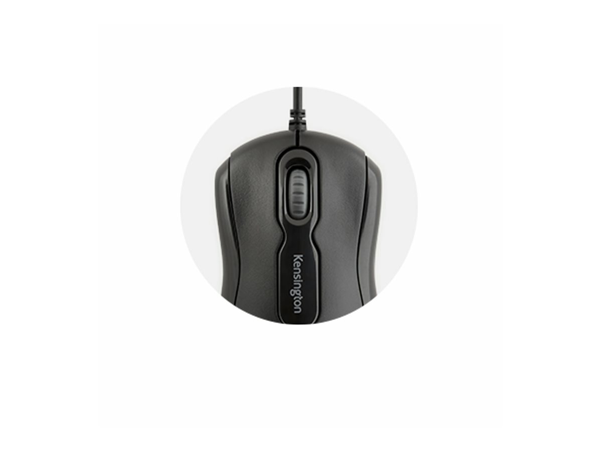 Kensington Mouse-in-a-Box EQ Maus kabelgebunden schwarz