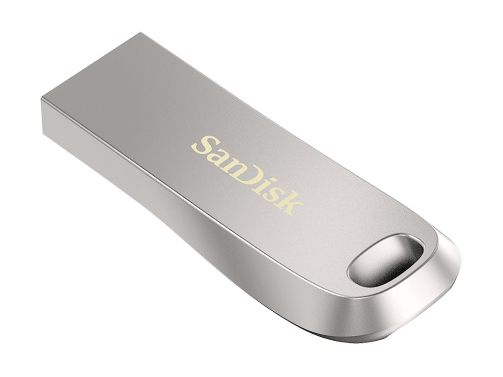 SanDisk USB-Stick Ultra Luxe silber 128 GB