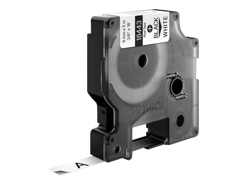 18443 DYMO IND Schriftband 9mm schwarz