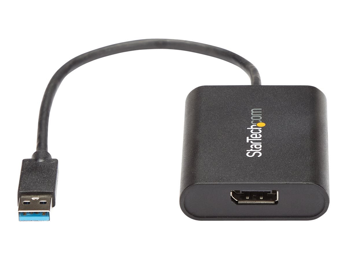 STARTECH.COM USB auf DisplayPort Adapter - USB zu DP 4K Video Adapter - Dual Monitor Adapter - USB 3.0 - 4K 30Hz STARTECH.COM USB auf DisplayPort Adapter - USB zu DP 4K Video Adapter - Dual Monitor Adapter - USB 3.0 - 4K 30Hz